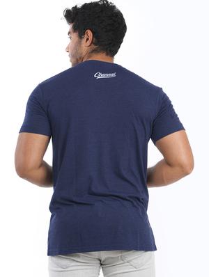 unisex chest print t-shirt - 18346212 - Standard Image - 3