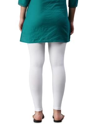 white solid legging - 18346453 - Standard Image - 3