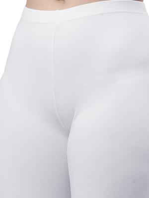 white solid legging - 18346453 - Standard Image - 5