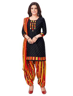 multi colored synthetic suit combos unstitched - 18348862 - Standard Image - 4