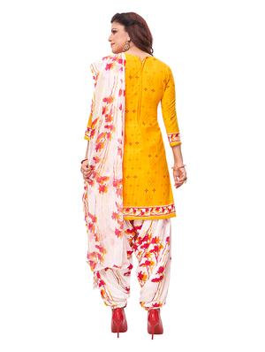 multi colored synthetic suit combos unstitched - 18348885 - Standard Image - 3