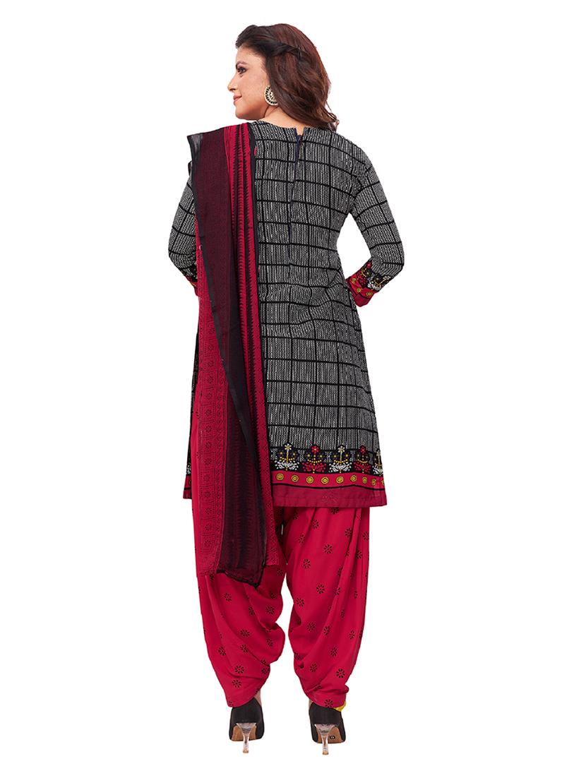 multi colored synthetic suit combos unstitched - 18348951 - Zoom Image - 4