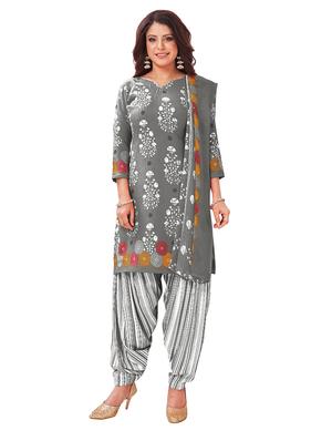 multi colored synthetic suit combos unstitched - 18348964 - Standard Image - 2