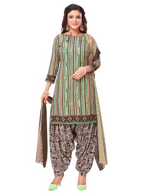 multi colored synthetic suit combos unstitched - 18348964 - Standard Image - 5