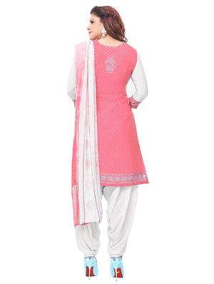 multi colored synthetic suit combos unstitched - 18349039 - Standard Image - 6