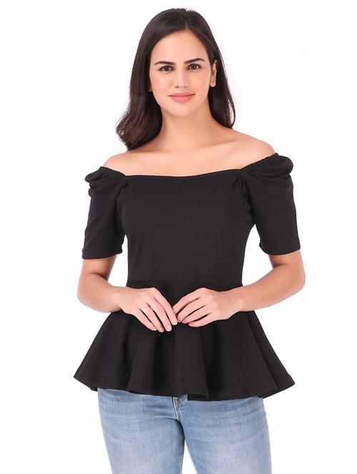 square neck solid top - 18349306 - Standard Image - 1