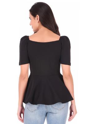 square neck solid top - 18349306 - Standard Image - 4