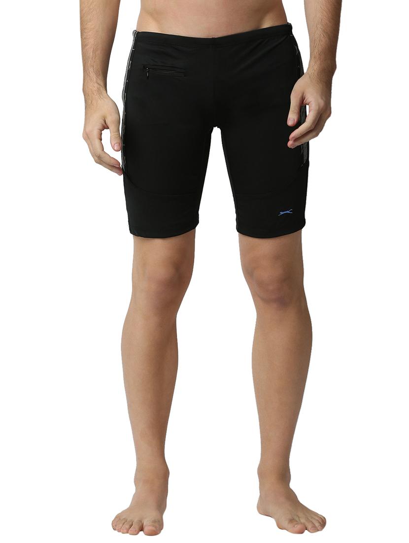 black printed jammers bottomwear - 18351197 - Zoom Image - 1