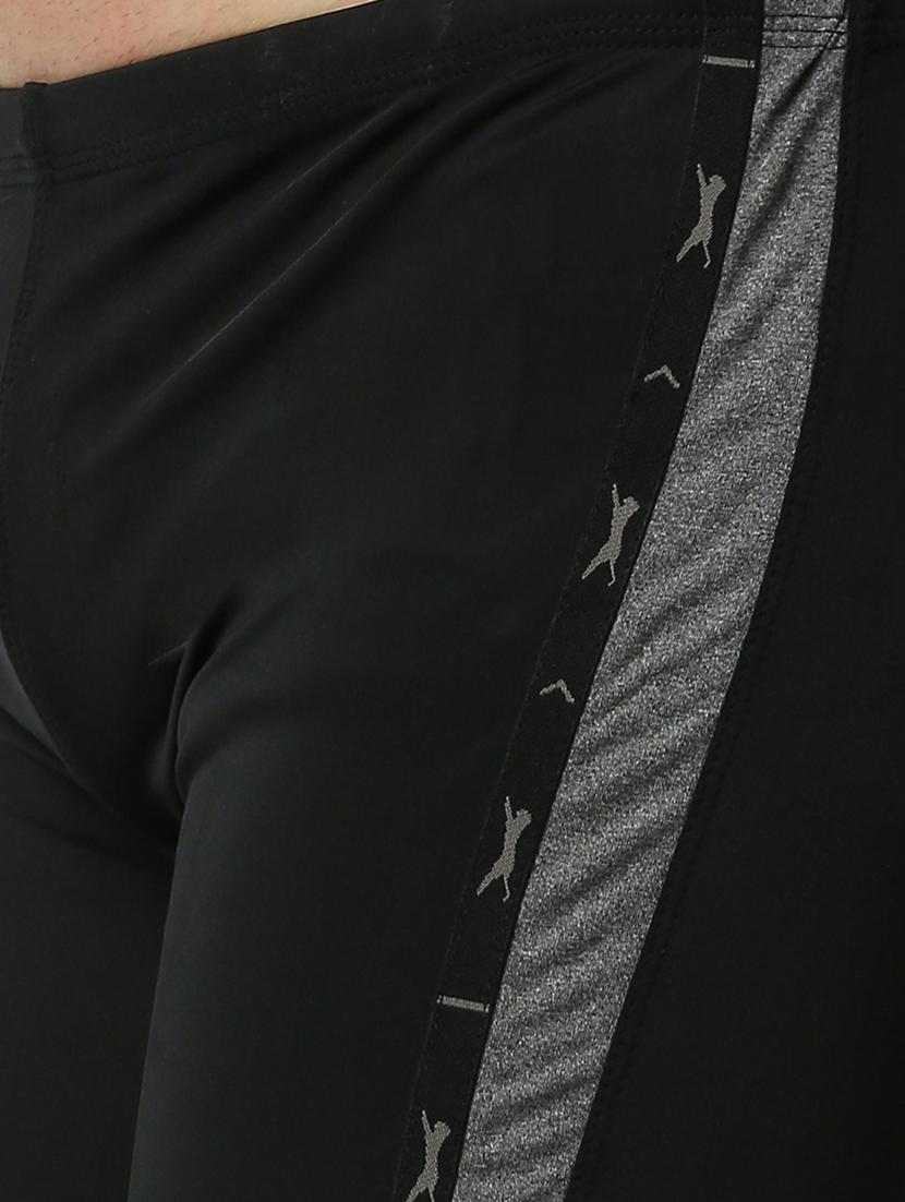 black printed jammers bottomwear - 18351197 - Zoom Image - 5