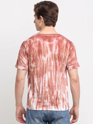 brown tie and die t-shirt - 18351684 - Standard Image - 3