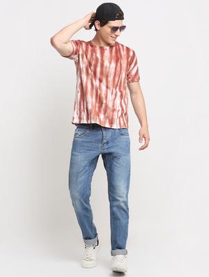 brown tie and die t-shirt - 18351684 - Standard Image - 4