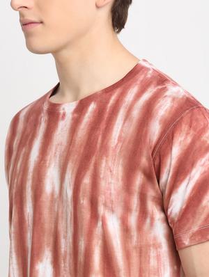 brown tie and die t-shirt - 18351684 - Standard Image - 5
