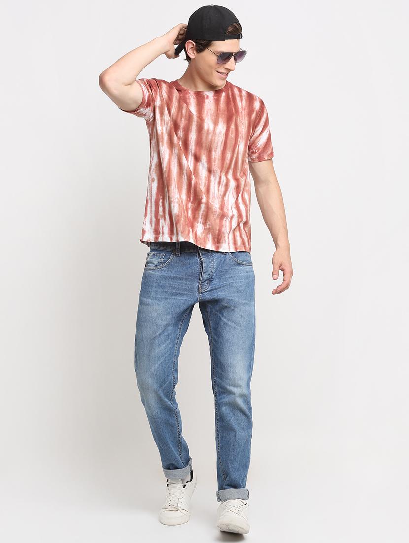 brown tie and die t-shirt - 18351684 - Zoom Image - 4