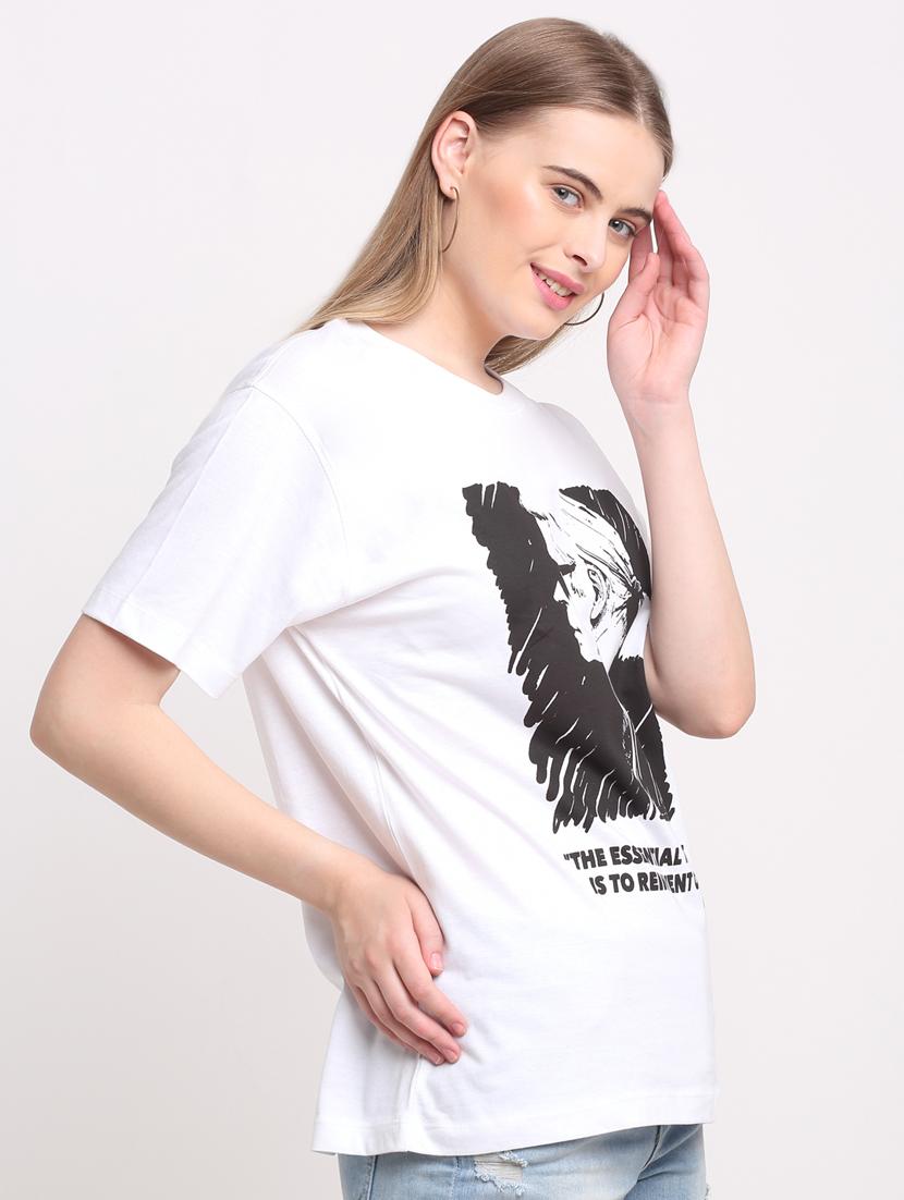 round neck graphic tee - 18351771 - Zoom Image - 2