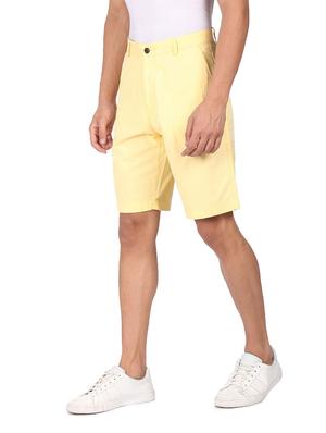 yellow solid short - 18352486 - Standard Image - 2