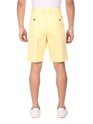 yellow solid short - 18352486 - Standard Image - 4