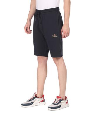navy-blue solid short - 18352518 - Standard Image - 2