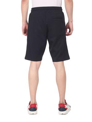 navy-blue solid short - 18352518 - Standard Image - 4