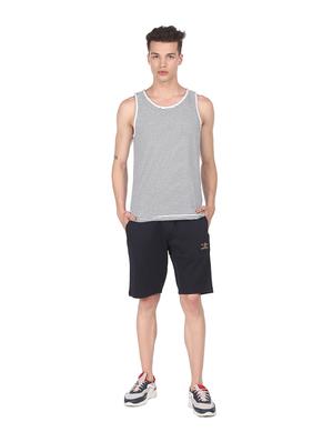 navy-blue solid short - 18352518 - Standard Image - 5