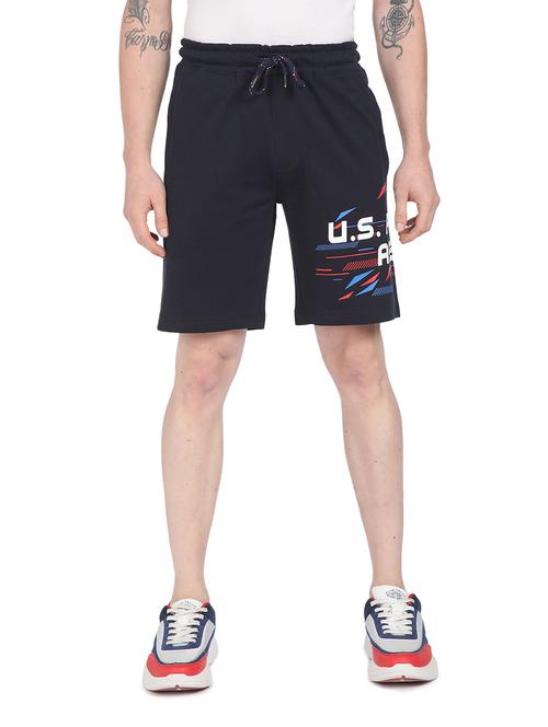 navy-blue printed short - 18352561 - Standard Image - 1