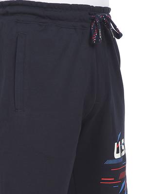 navy-blue printed short - 18352561 - Standard Image - 5