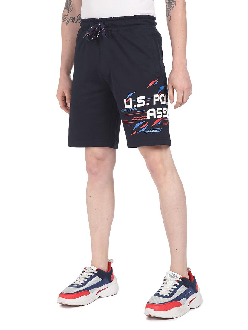 navy-blue printed short - 18352561 - Zoom Image - 2