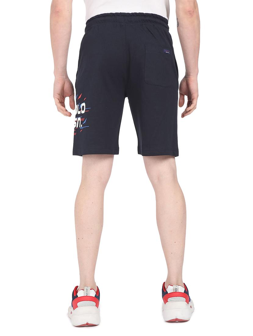 navy-blue printed short - 18352561 - Zoom Image - 3