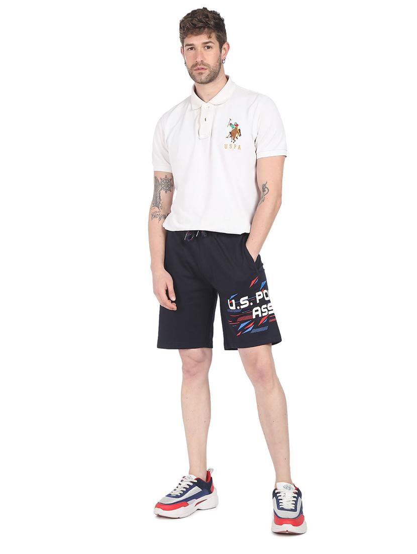 navy-blue printed short - 18352561 - Zoom Image - 4