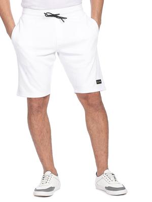 white solid short - 18352567 - Standard Image - 3