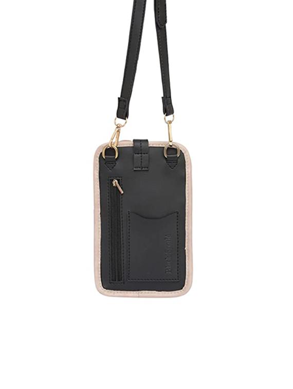 black solid regular sling bag - 18355988 - Zoom Image - 2