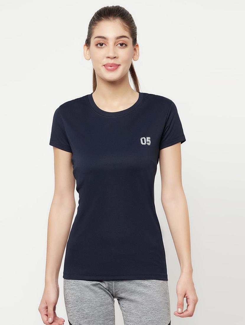 round neck solid tee - 18356215 - Zoom Image - 1