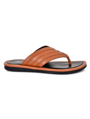 tan synthetic & mesh slip on flip flops - 18356340 - Standard Image - 3