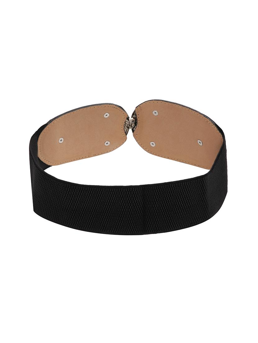 black leatherette belt - 18356473 - Zoom Image - 2