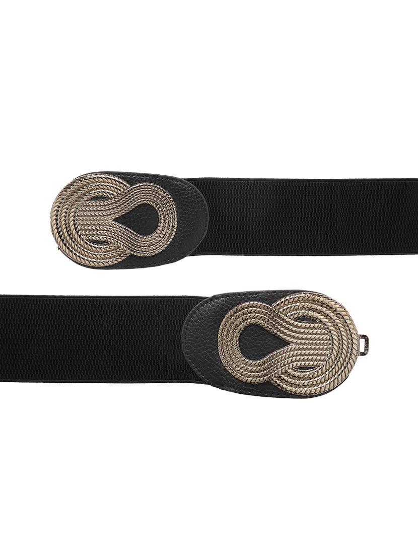 black leatherette belt - 18356473 - Zoom Image - 3