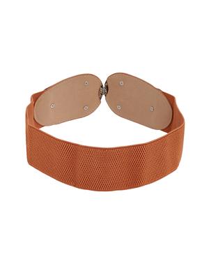 brown leatherette belt - 18356474 - Standard Image - 2