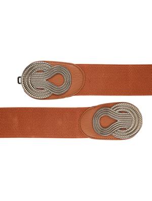 brown leatherette belt - 18356474 - Standard Image - 3