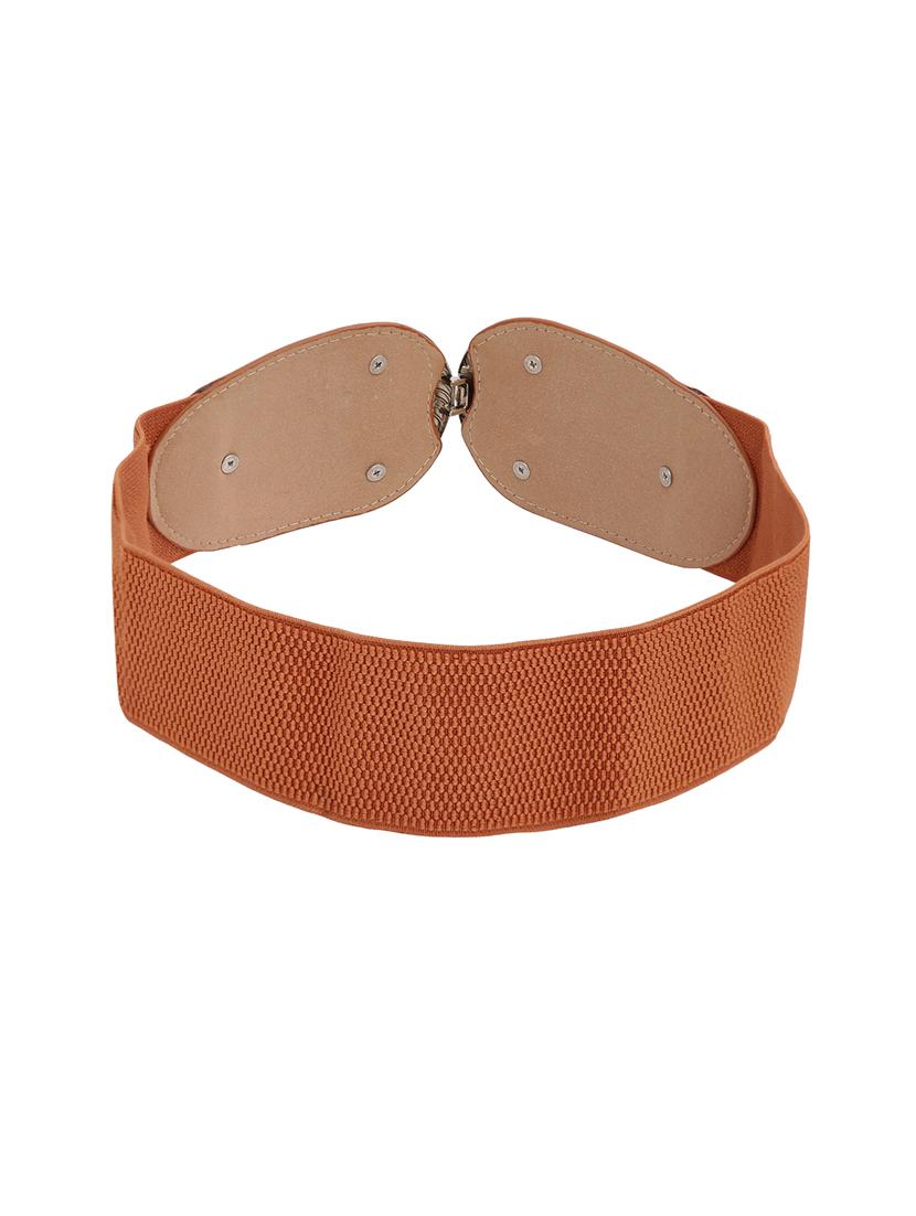 brown leatherette belt - 18356474 - Zoom Image - 2
