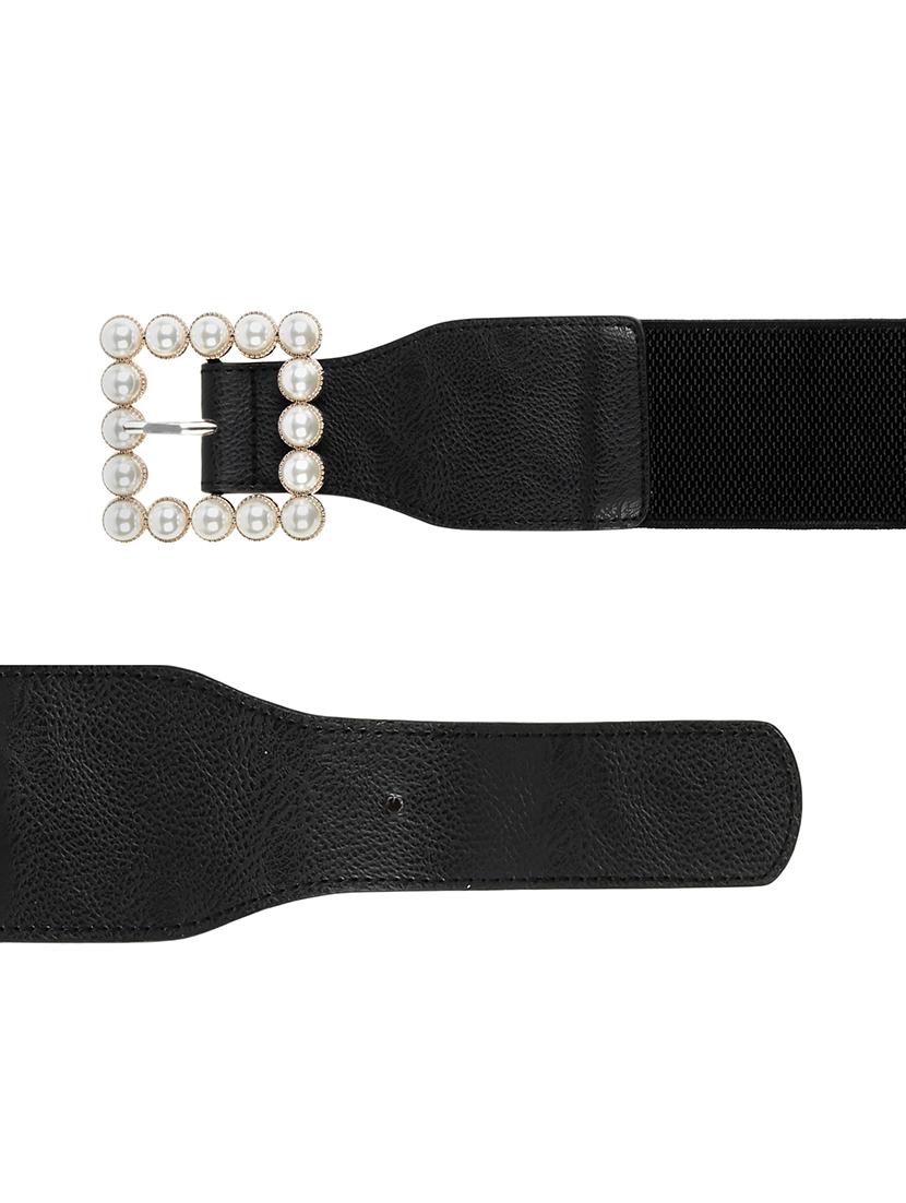 black leatherette (pu belt - 18356516 - Zoom Image - 3