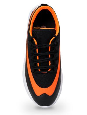black lace up sport shoe - 18356628 - Standard Image - 4