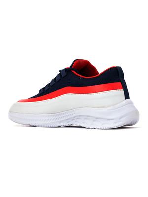 navy lace up sport shoe - 18356629 - Standard Image - 3