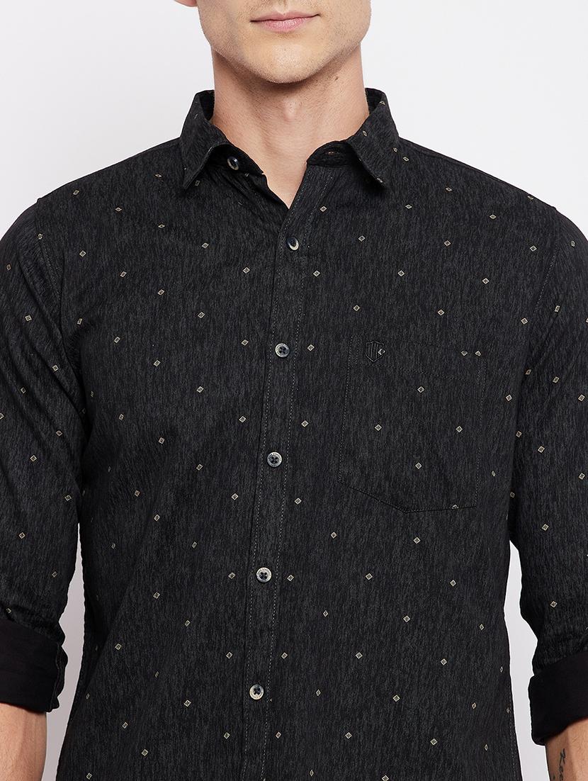black printed casual shirt - 18356811 - Zoom Image - 6