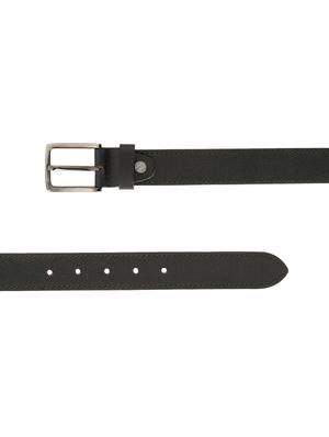 black leather belt - 18356916 - Standard Image - 4