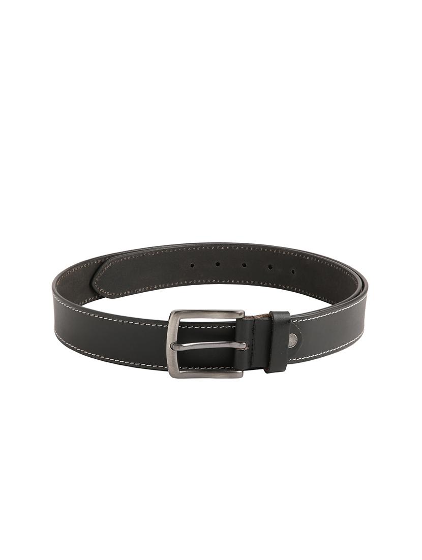 black leather belt - 18356917 - Zoom Image - 1