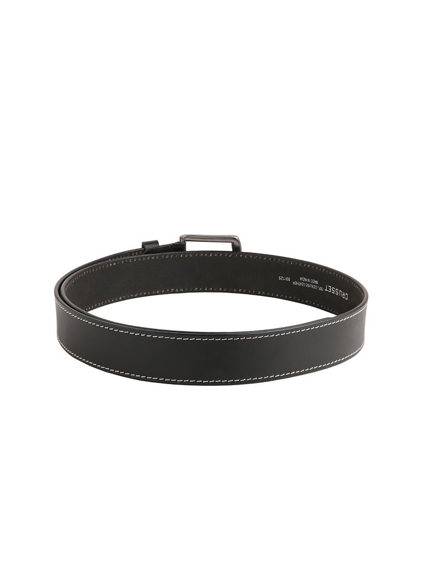 black leather belt - 18356917 - Zoom Image - 2