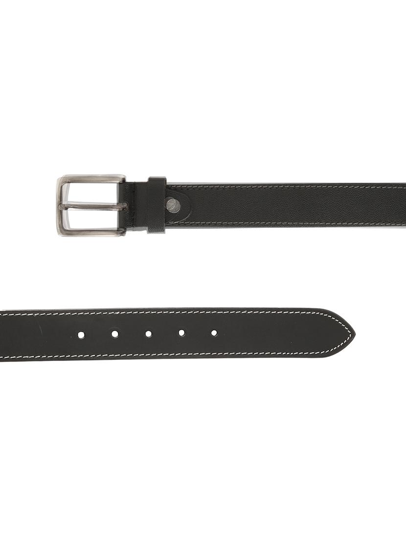 black leather belt - 18356917 - Zoom Image - 4