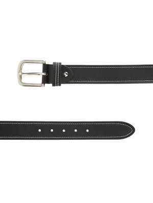 black leather belt - 18356919 - Standard Image - 4
