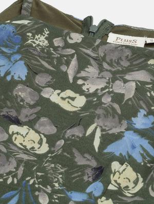 halter neck printed a-line dress - 18357040 - Standard Image - 5
