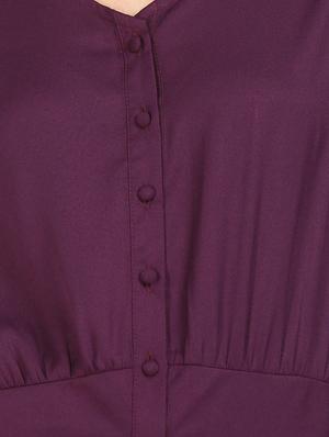 long sleeved solid regular top - 18357437 - Standard Image - 6