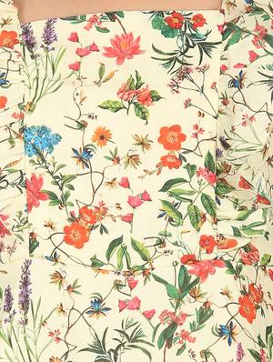 sleeveless printed fit & flare dress - 18357858 - Standard Image - 4