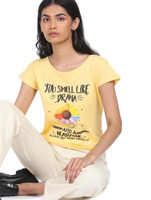 round neck graphic tee - 18358353 - Standard Image - 3